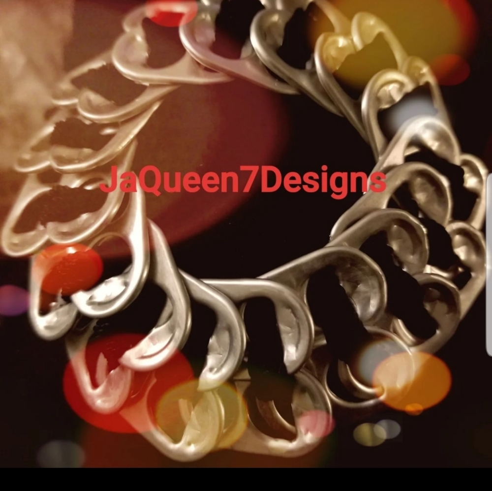 Bracelet, chokes, earrings